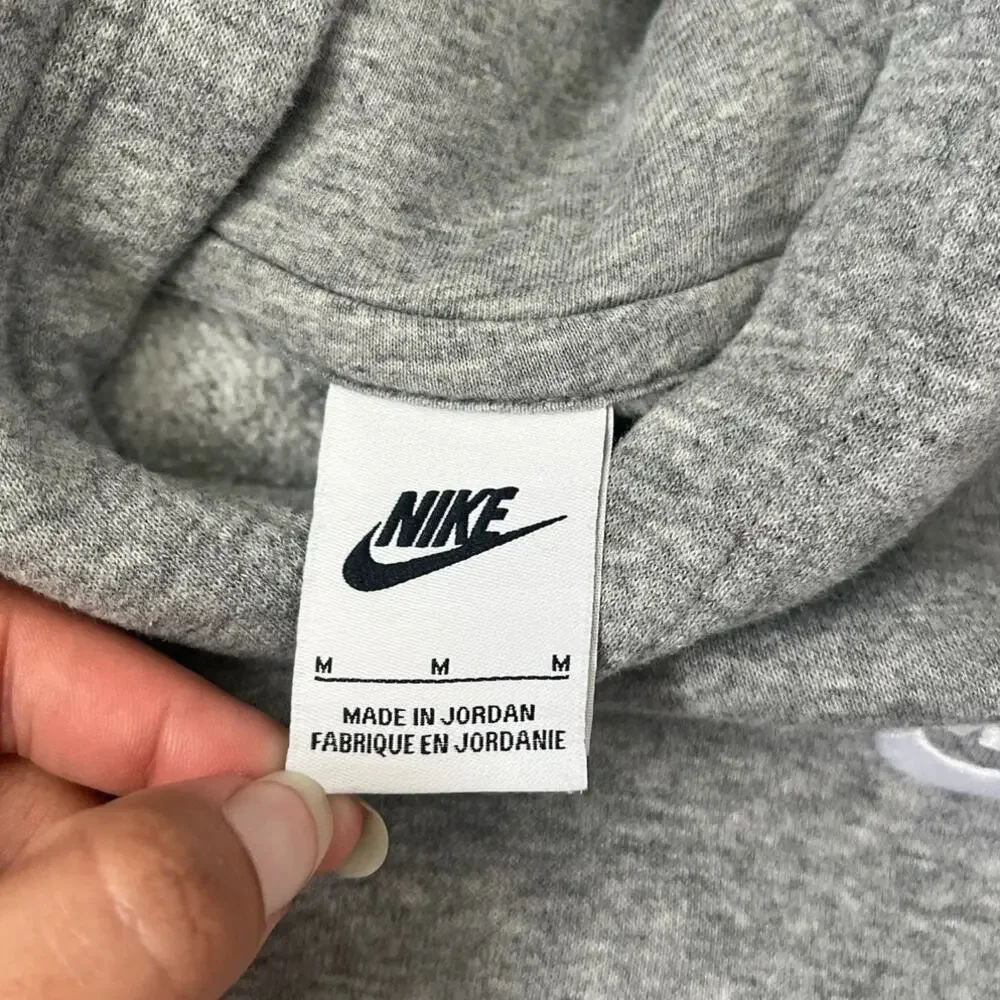 Nike Sportswear Club Big Kids' Pullover Hoodie Fleece Kangaroo Pocket Medium